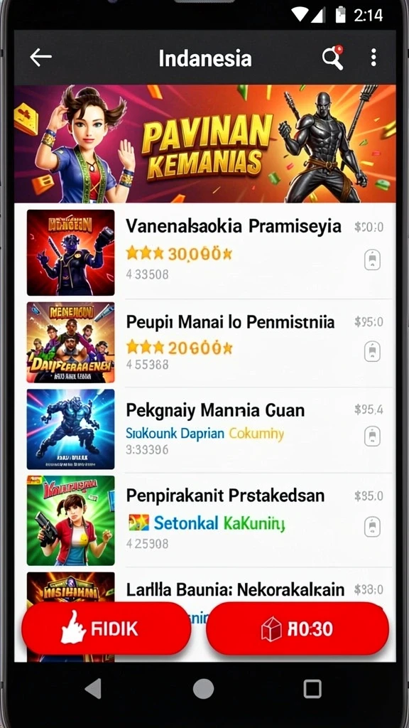 Berbagai karakter unik dengan kemampuan berbeda.