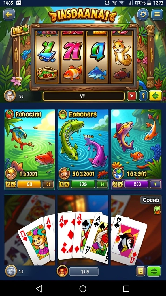 Interaksi karakter yang menarik di dalam game.