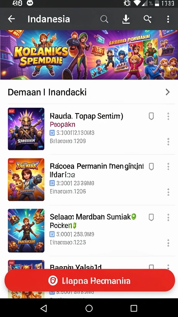 Tampilan antarmuka yang ramah pengguna.