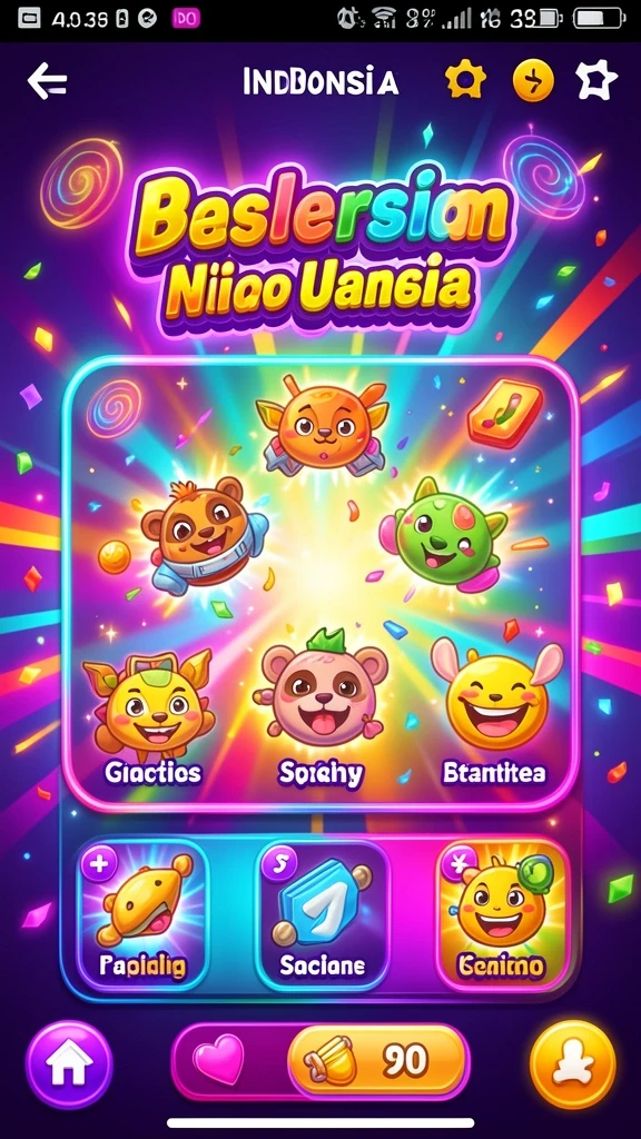 Gameplay yang menampilkan pertarungan epik melawan monster.