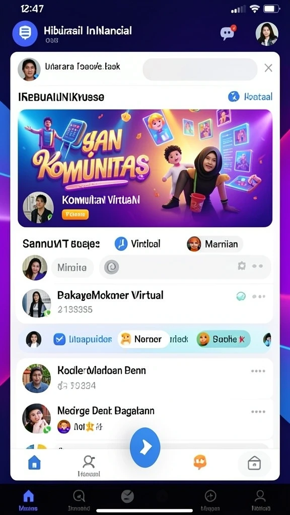 Tangkapan layar karakter yang sedang beraksi.