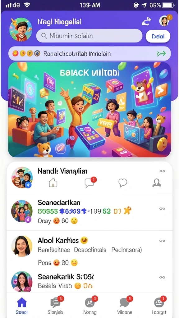 Tampilan antarmuka yang menarik dan mudah digunakan.