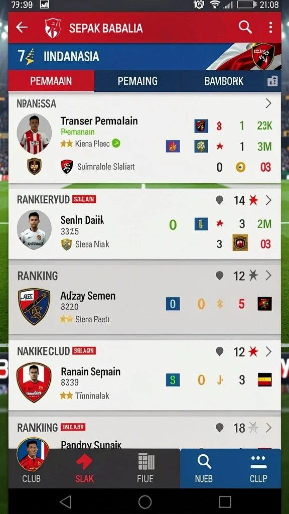 Tampilan antarmuka yang menarik dan user-friendly.