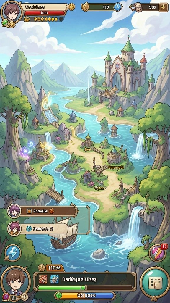 Karakter-karakter unik dengan kemampuan spesial.