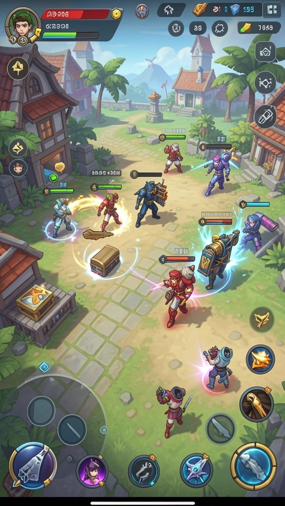 Mode multiplayer yang seru dan kompetitif.