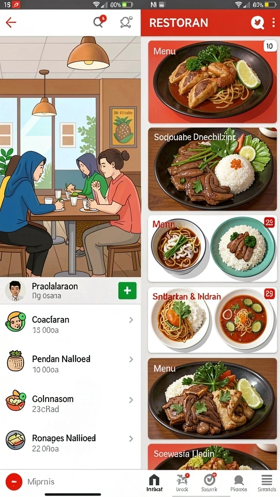 Sistem notifikasi yang menginformasikan hasil dan berita terbaru.