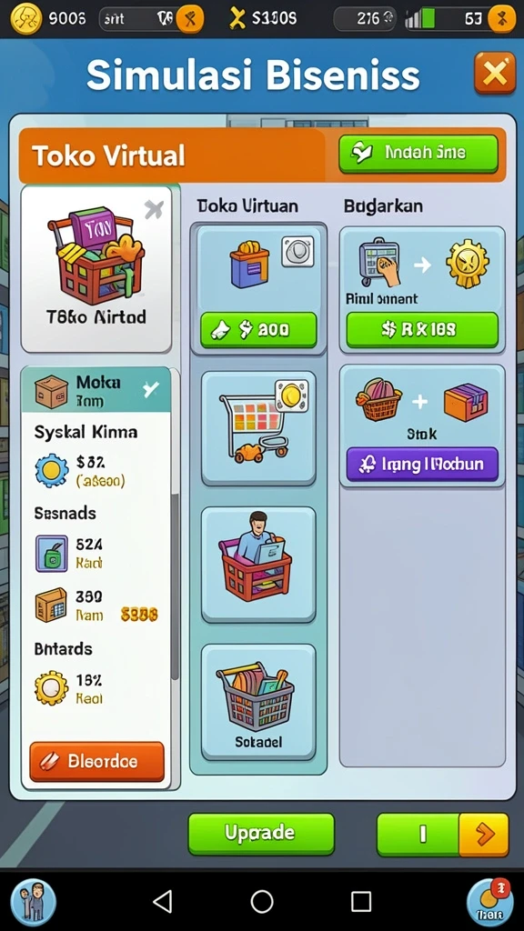 Karakter dan lingkungan dalam game yang indah.
