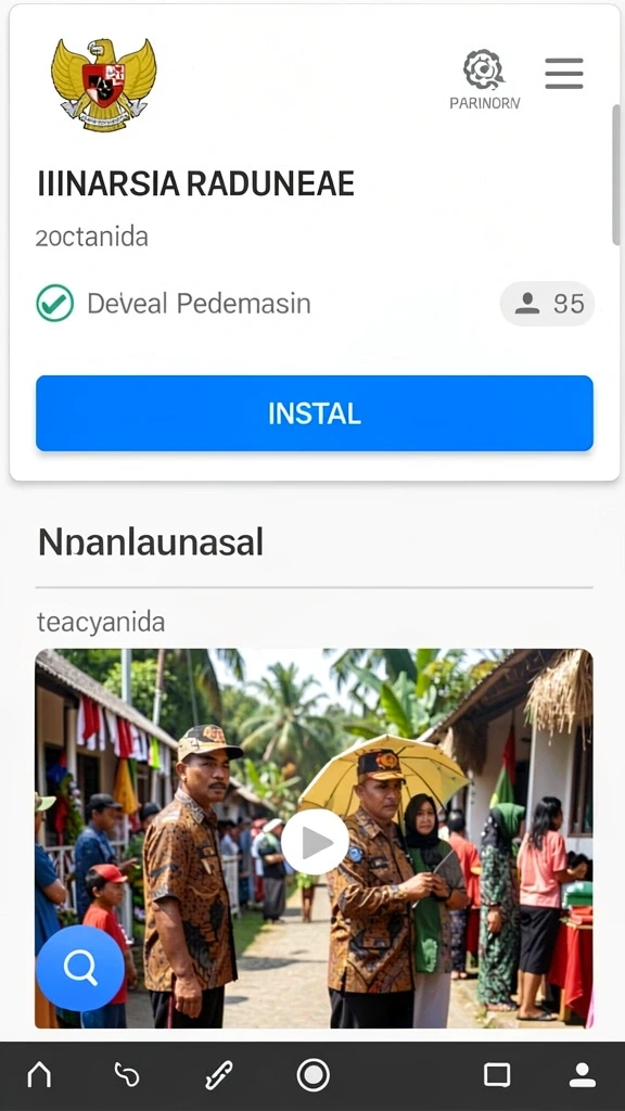 Karakter unik dengan berbagai kostum menarik.