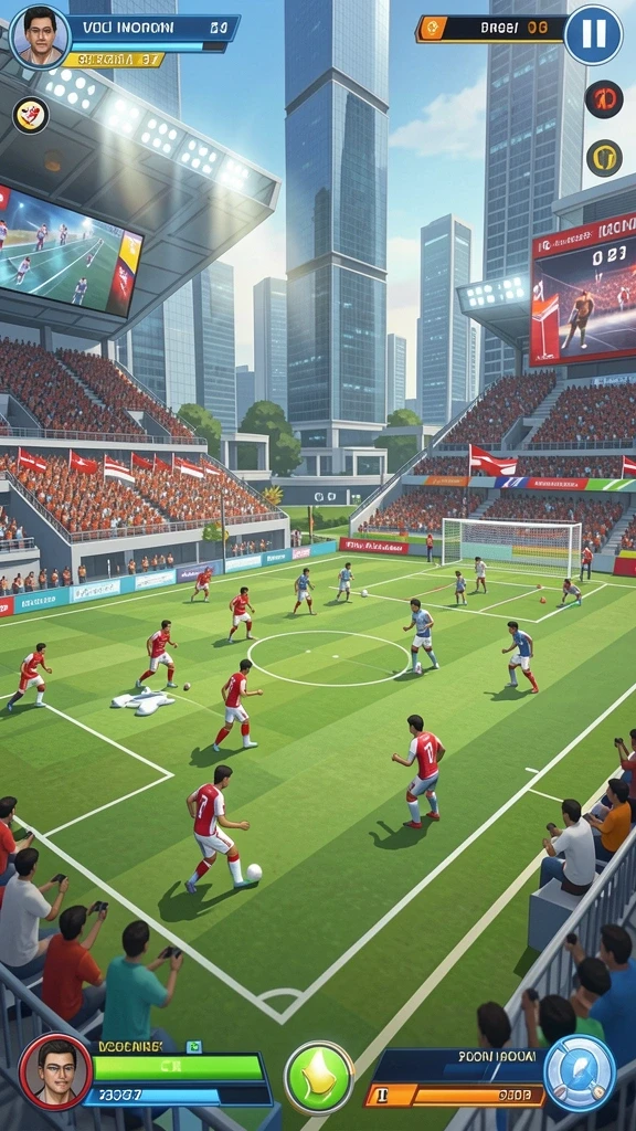 Mode multiplayer yang memungkinkan interaksi sosial.