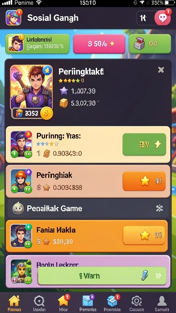 Tampilan antarmuka yang ramah pengguna.
