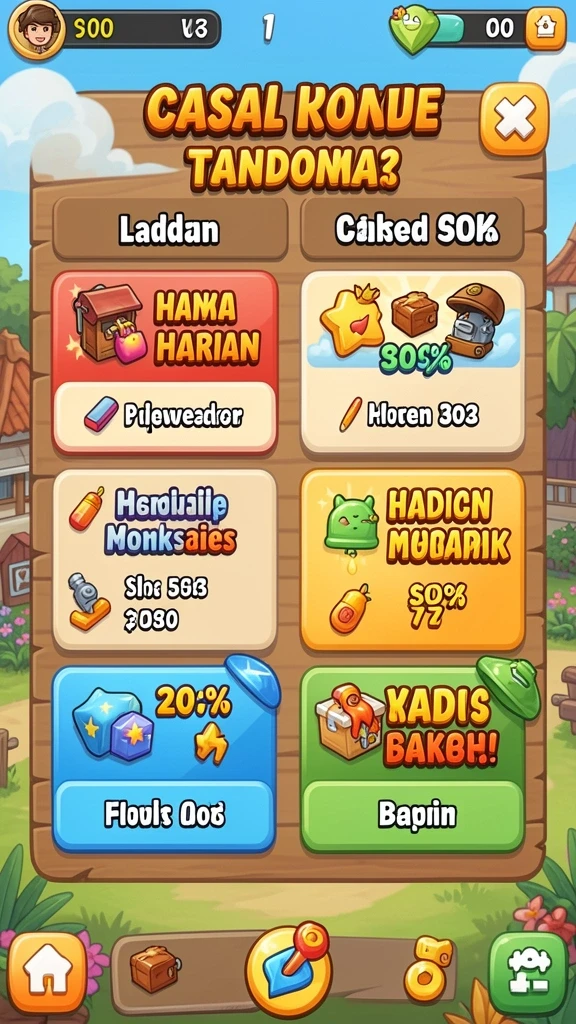 Level baru yang lebih menantang dan seru.