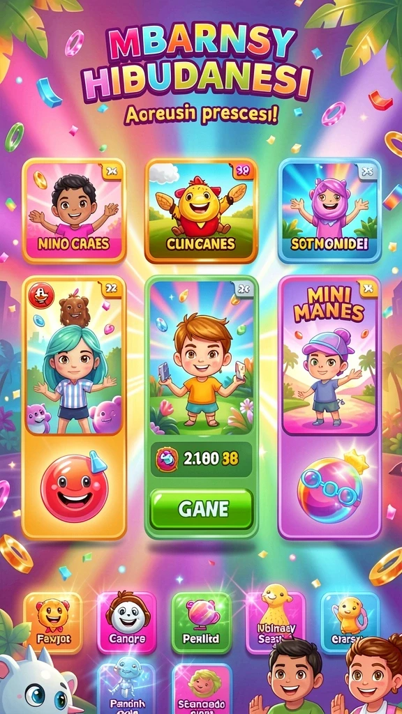Tampilan grafik yang memukau dalam setiap level.