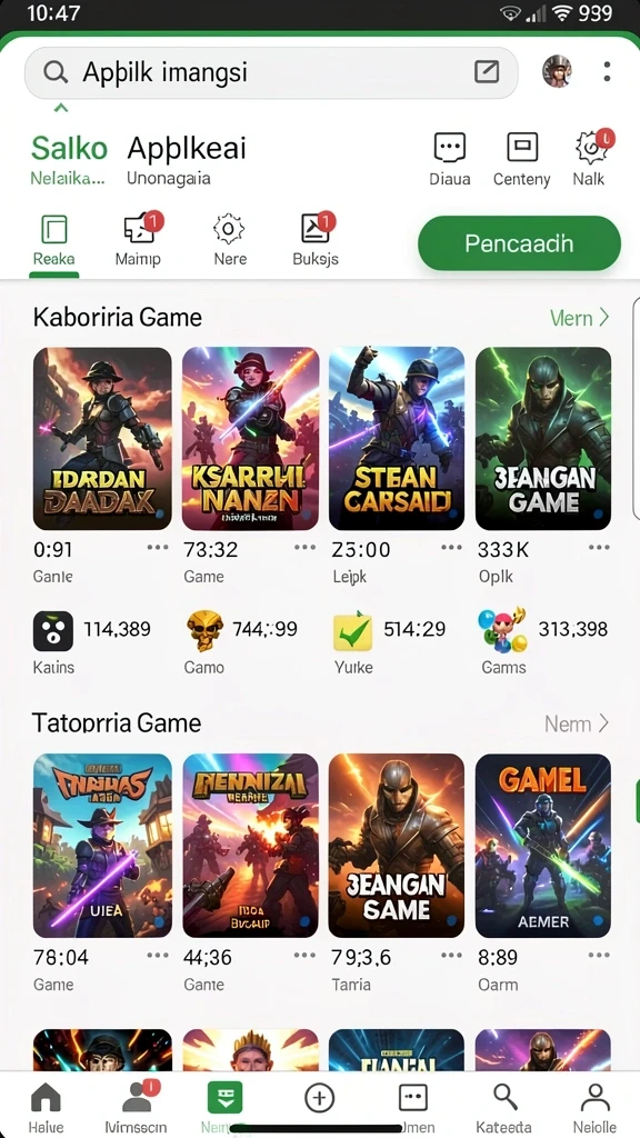 Interaksi komunitas yang aktif dan penuh keseruan.