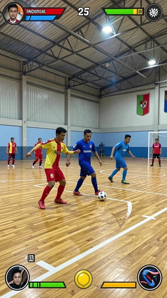 Karakter unik dengan kemampuan berbeda dalam permainan.