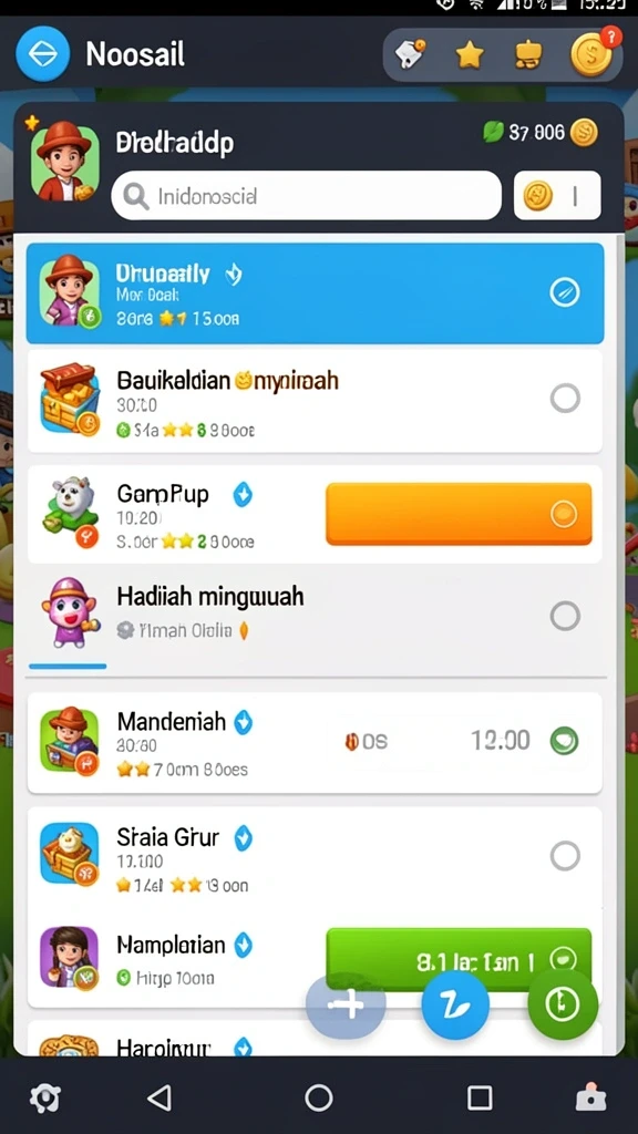 Peta luas yang menantang untuk dijelajahi.