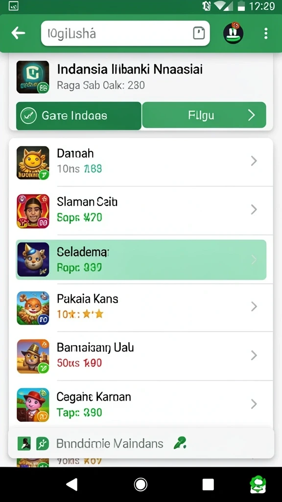 Tampilan antarmuka yang menarik dan mudah digunakan.