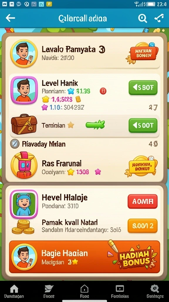 Tampilan antarmuka yang bersih dan sederhana.