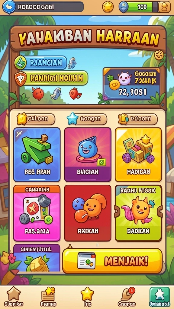 Gambaran pengalaman petualangan mendebarkan.
