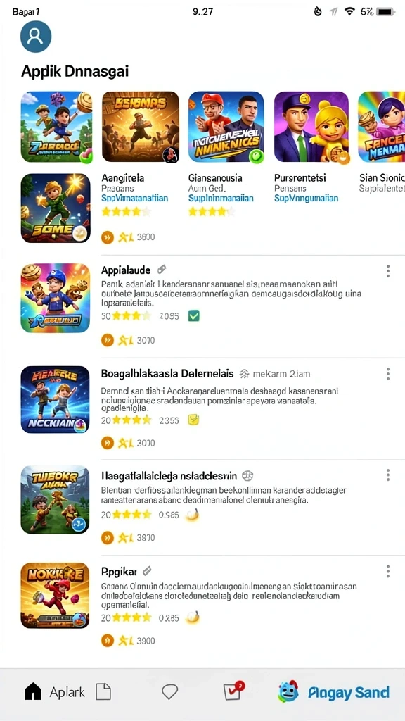 Fitur chat yang memungkinkan interaksi antar pemain.