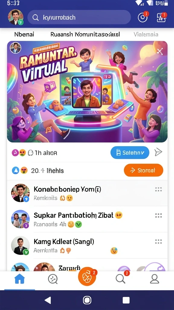 Fitur multiplayer yang meningkatkan interaksi antar pemain.