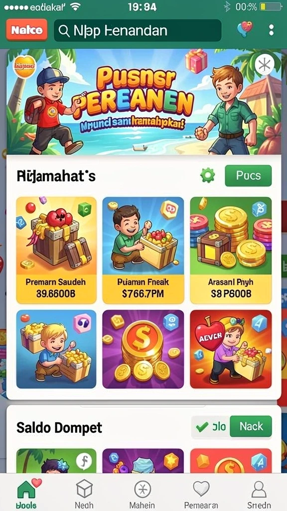 Tampilan menarik dengan grafis yang menawan.