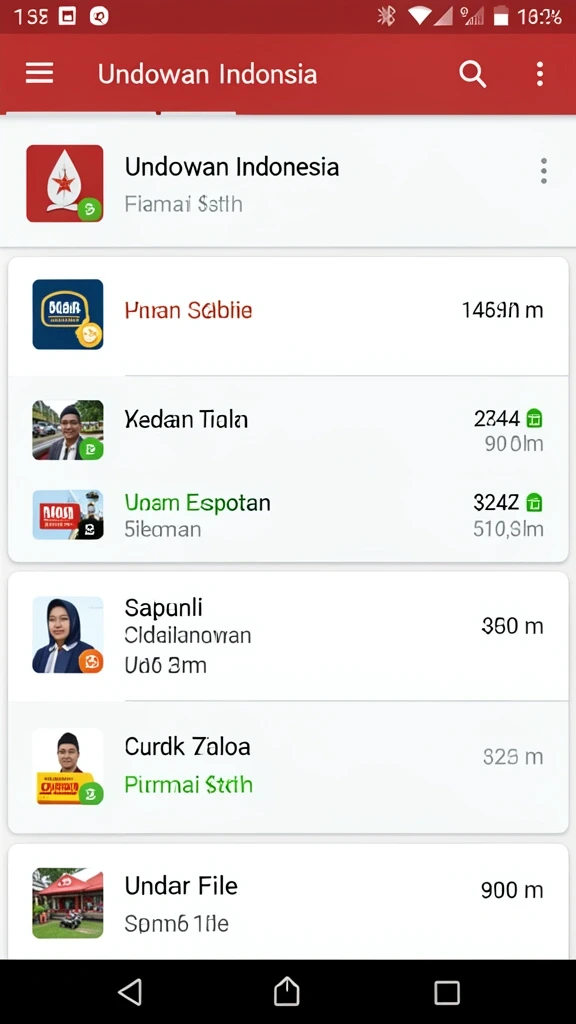 Berbagai karakter unik yang dapat dipilih.