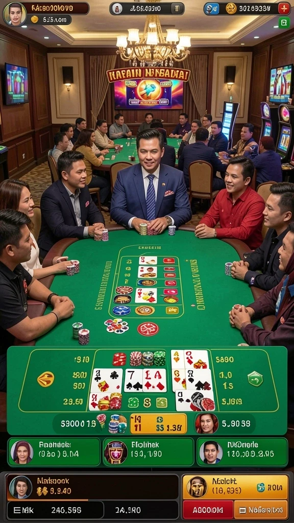 Level menantang yang menguji strategi pemain.