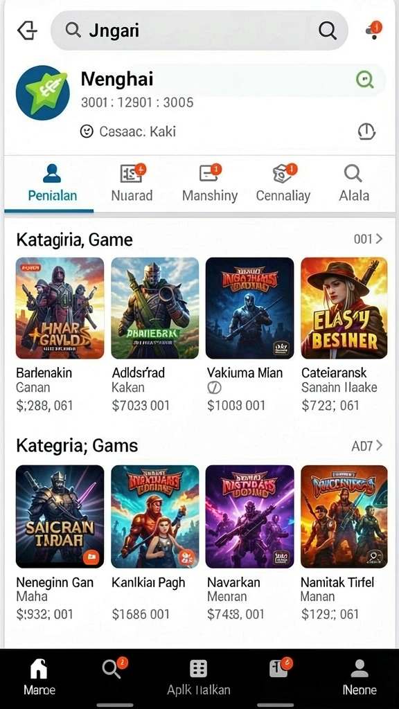 Grafis yang memukau menambah pengalaman bermain yang menyenangkan.