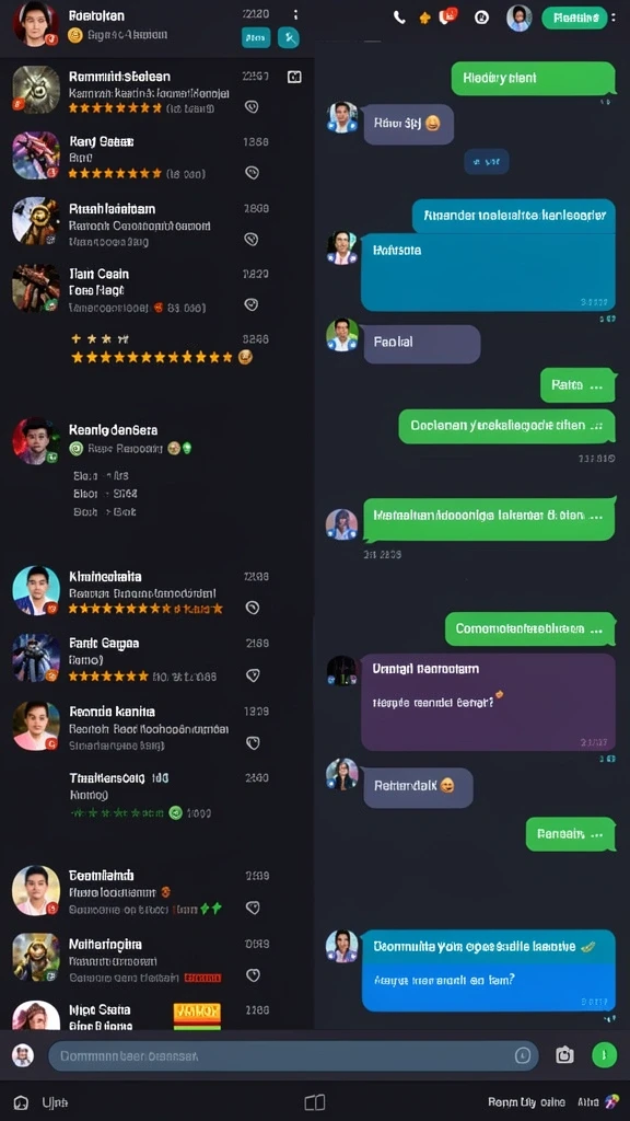 Fitur sosial untuk interaksi antar pemain.
