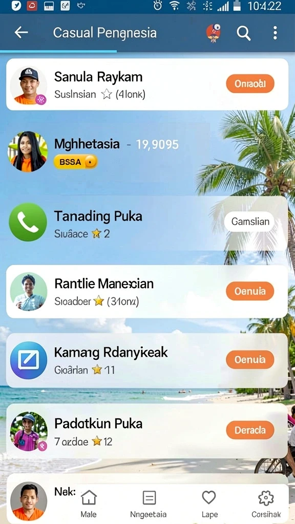 Fitur leaderboard yang memacu kompetisi antar pemain.