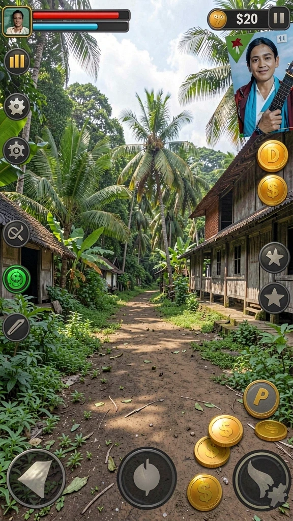 Tangkapan layar menunjukkan mode multiplayer yang seru.