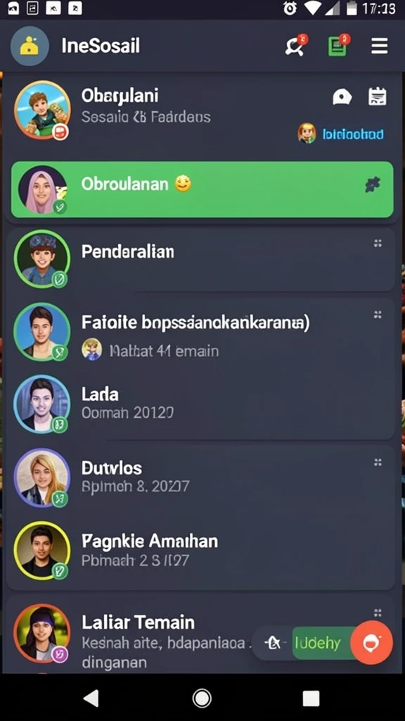 Tampilan antarmuka yang menarik dan user-friendly.