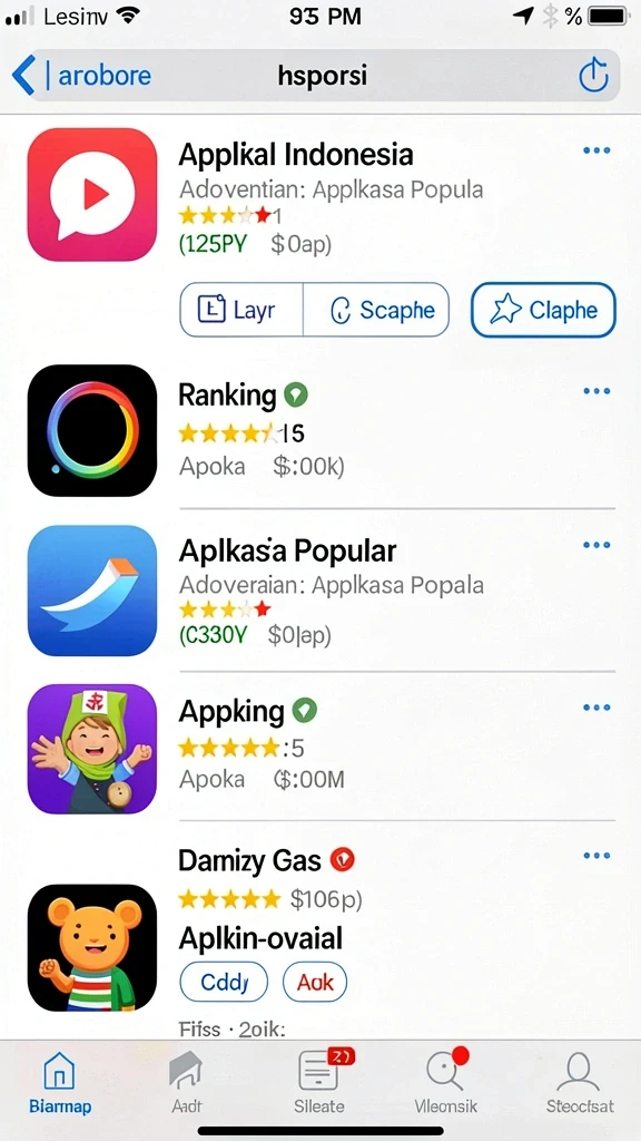 Karakter dengan desain yang unik dan beragam.