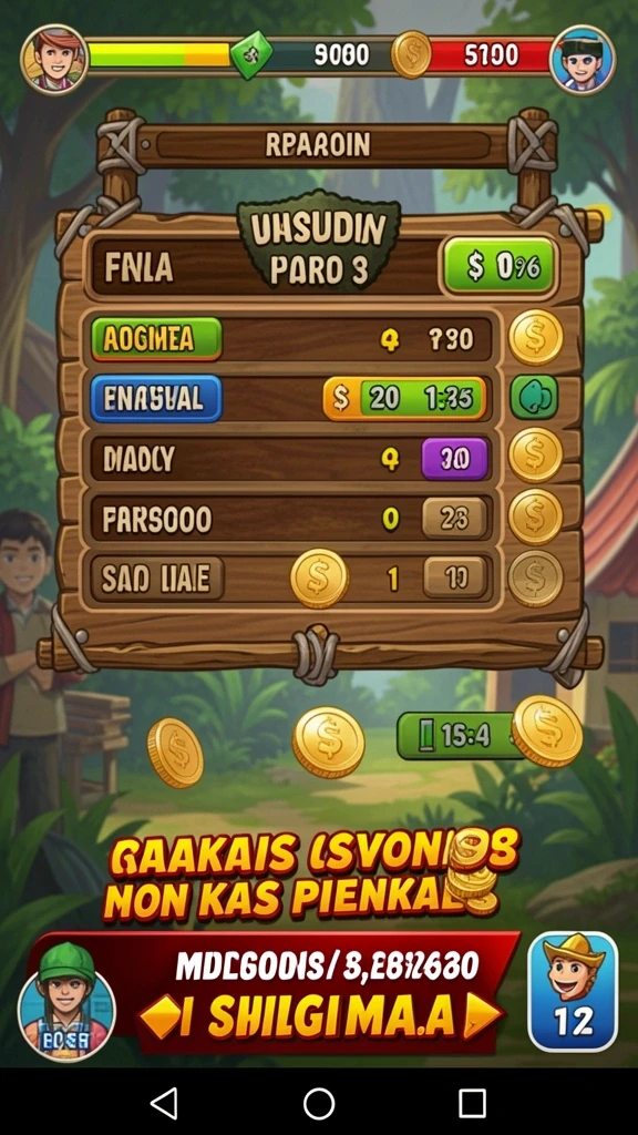 Tangkapan layar memperlihatkan fitur kolaborasi tim dalam game.