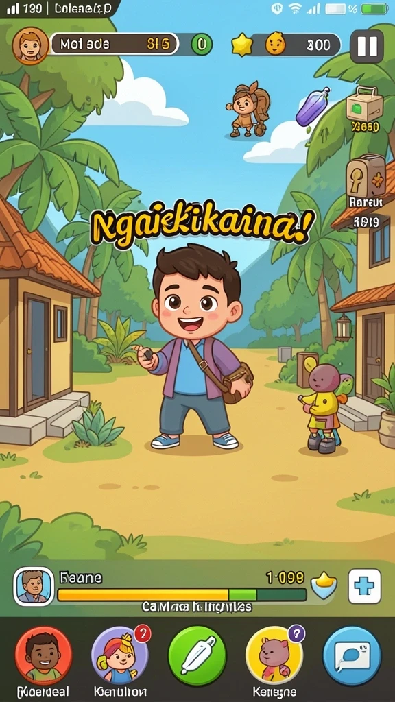 Misi harian dengan hadiah yang menggiurkan.