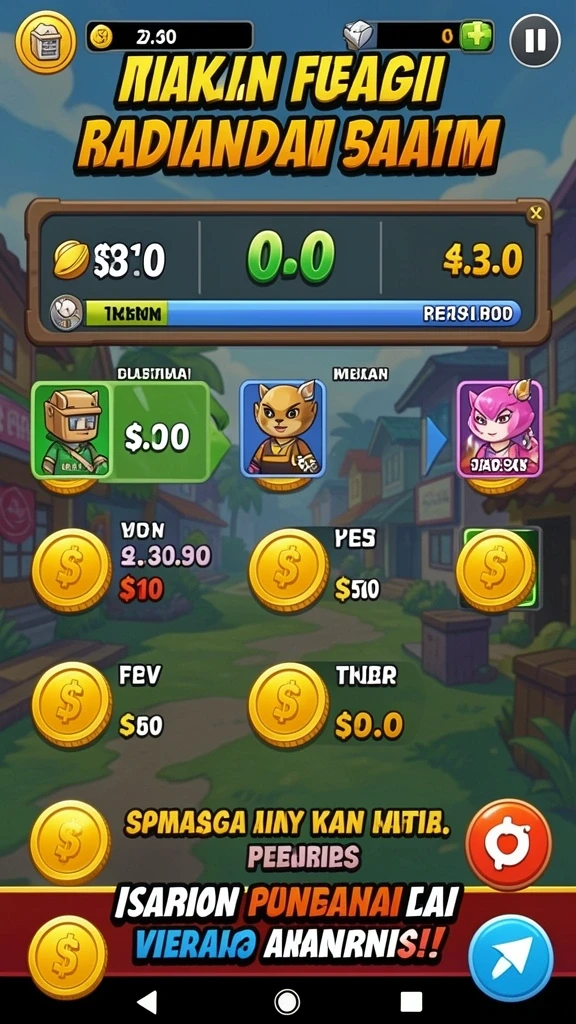 Tangkapan layar dari gameplay yang seru.
