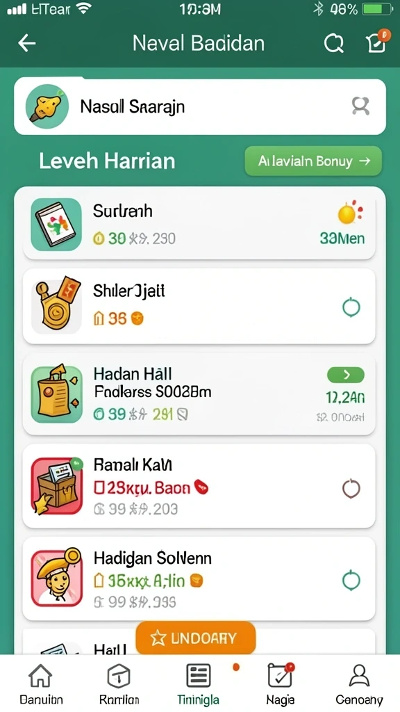 Screenshot komunitas pemain yang sedang berinteraksi.