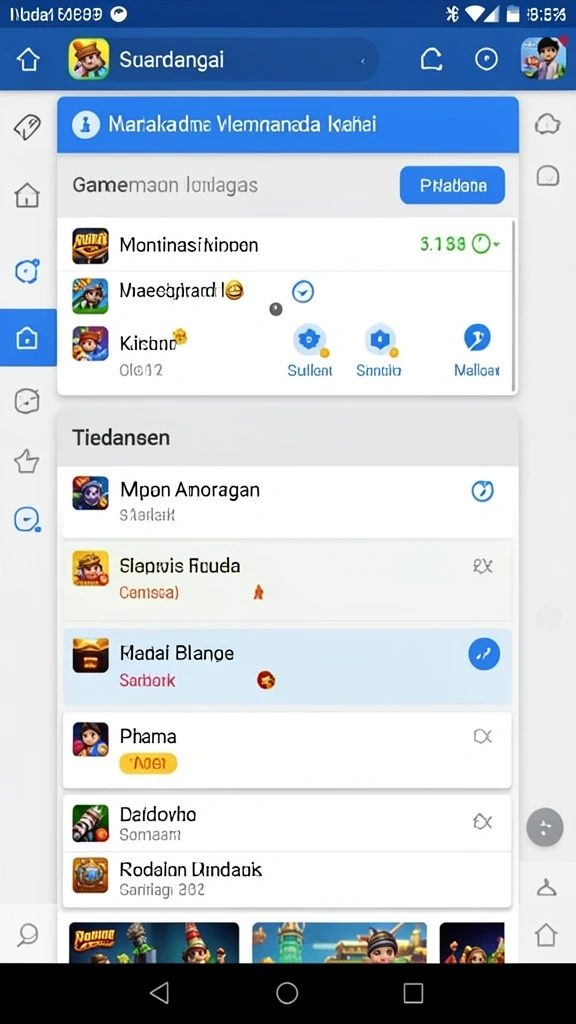 Berbagai karakter menarik untuk dipilih di game.