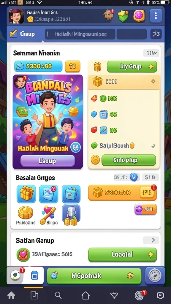 Beragam karakter yang bisa dipilih sesuai selera.