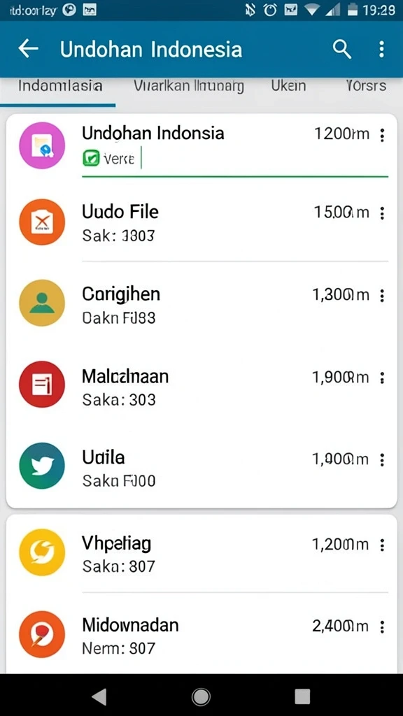 Berbagai permainan seru yang tersedia untuk dimainkan.