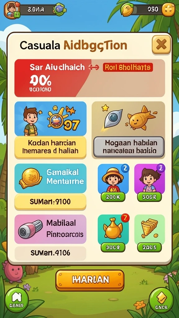 Bonus menarik untuk pengguna baru.
