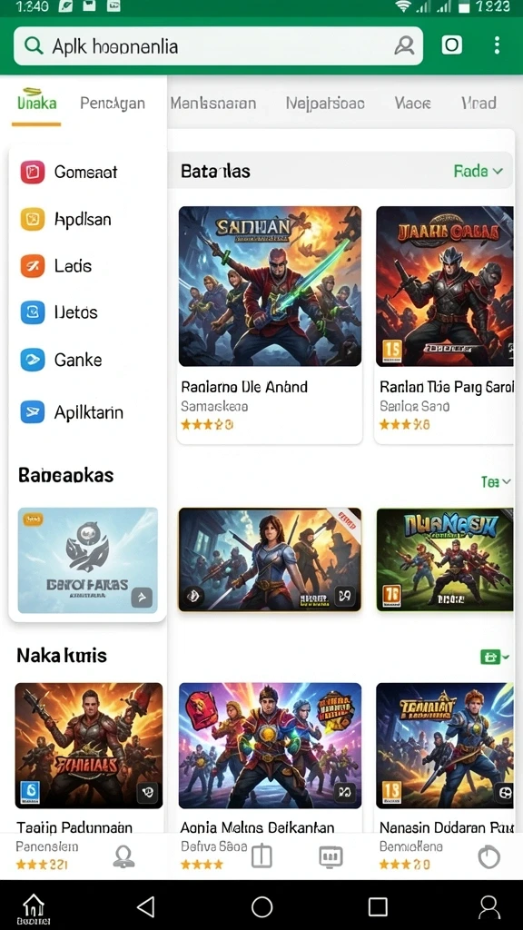 Tangkapan layar menunjukkan momen saat karakter melompat mengumpulkan koin.