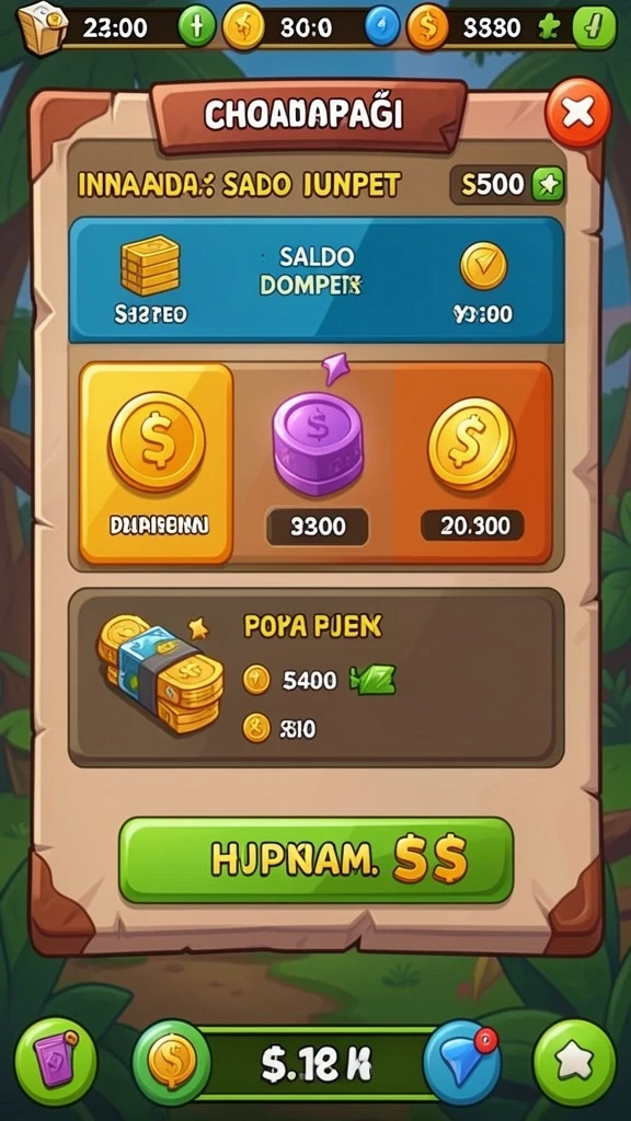 Fitur multiplayer yang memungkinkan bermain dengan teman.