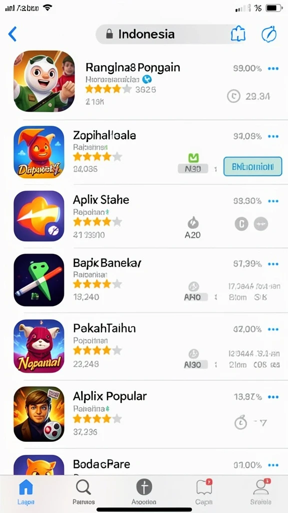 Grafis berkualitas tinggi dan efek suara yang mengasyikkan.