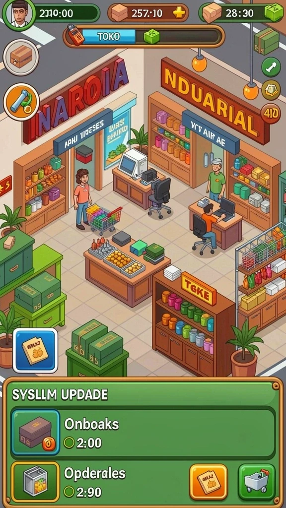 Sesi permainan dengan berbagai mode yang menantang.