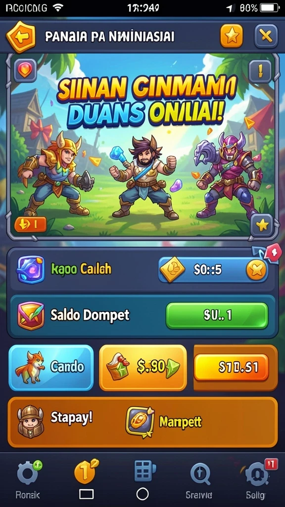 Fitur promosi yang menguntungkan bagi pengguna baru.