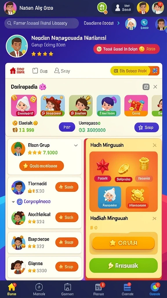 Antarmuka pengguna yang ramah dan intuitif.
